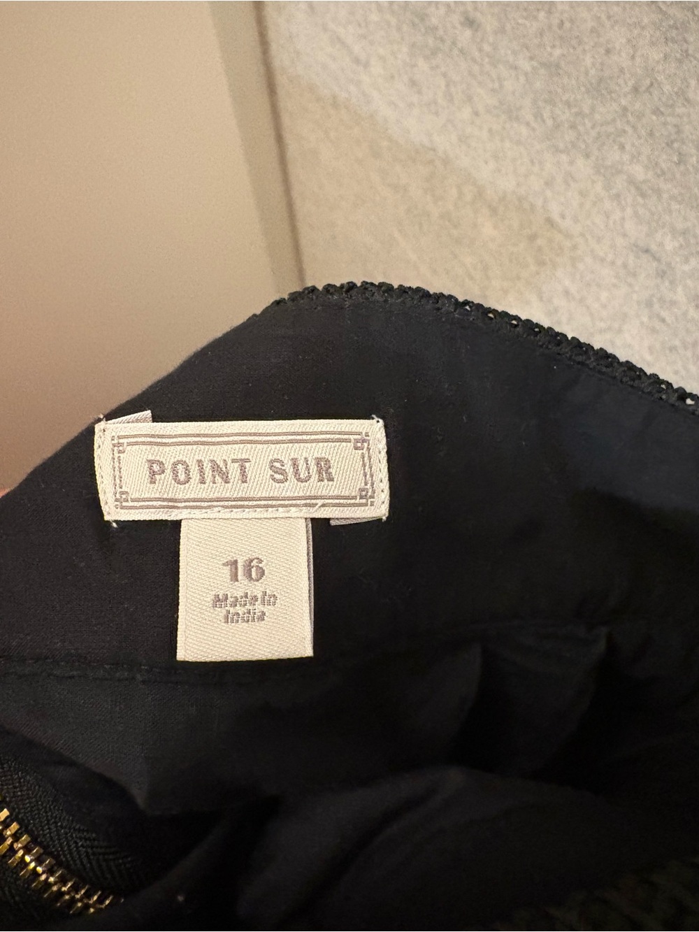 J. Crew Point Sur Midi Skirt with Eyelet Trim. Size 16. Like New. - Picture 3 of 4